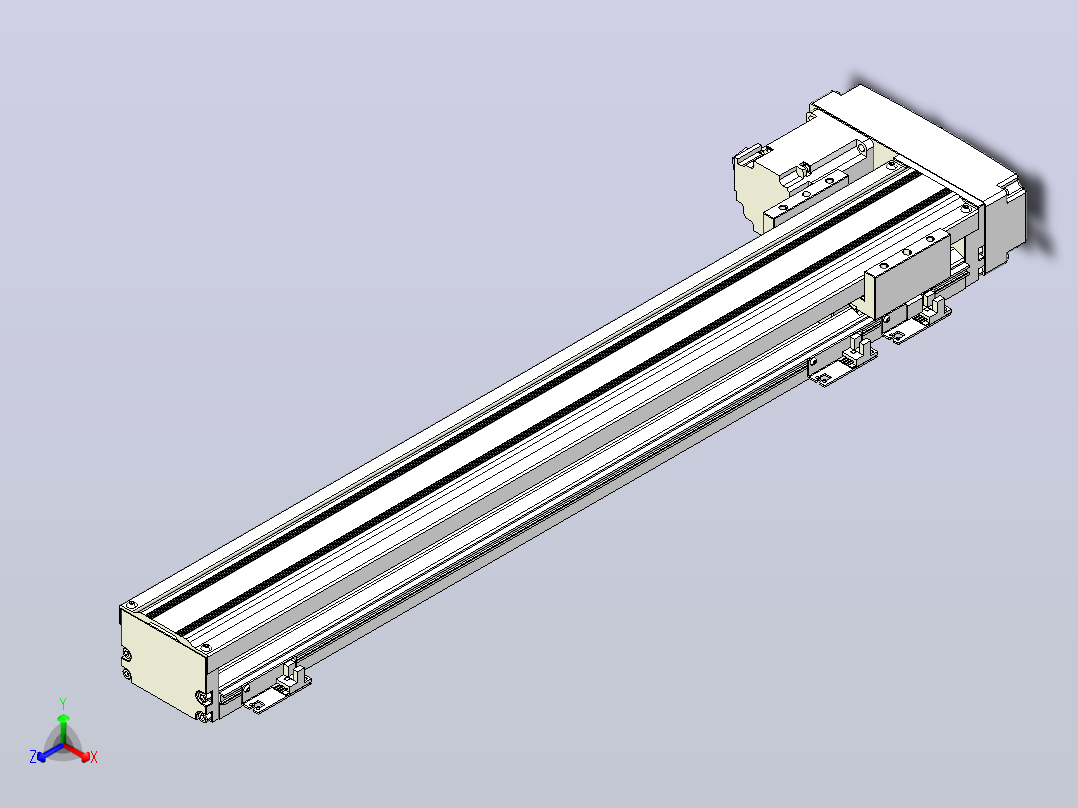 钢基模组TPA-KNR-8610C-740A1-ML-H0S2正等轴测图