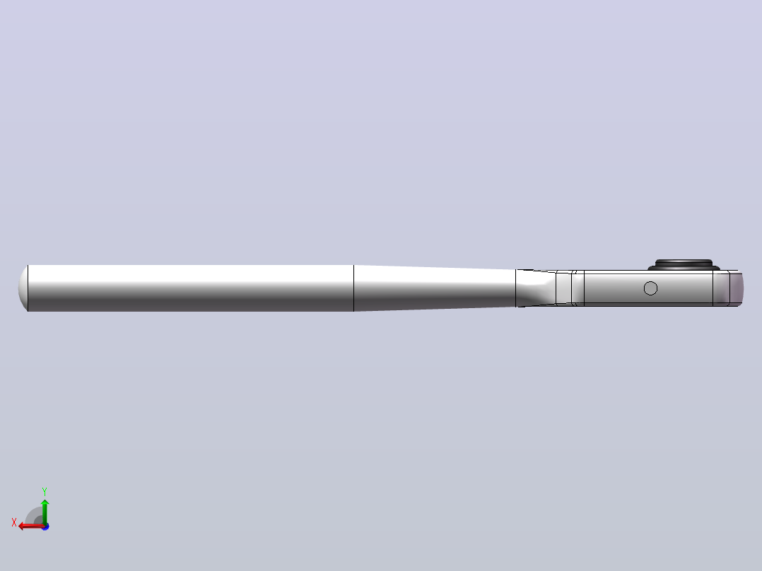 HY8310.15棘轮扳手[HY8310.15＼14×300]左视图