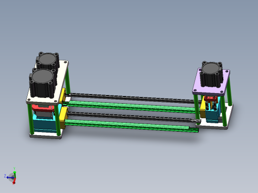 2ZY 外挡水组合冲切工装sw18可编辑