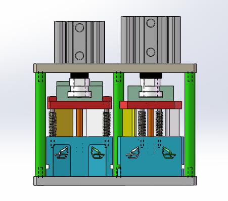 2ZY 外挡水组合冲切工装sw18可编辑