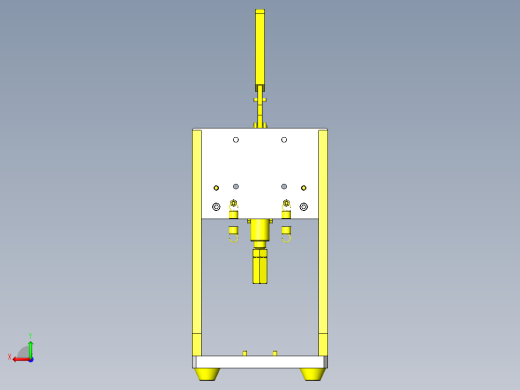手动简易开孔夹具后视缩略图