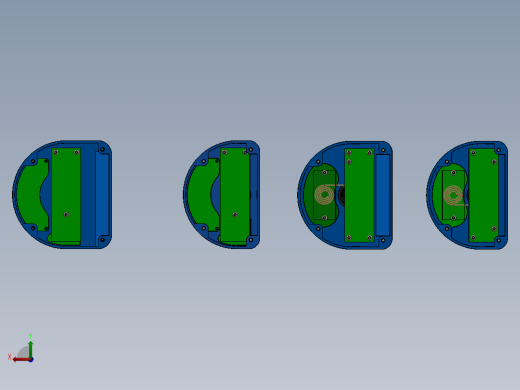 Door Access刷卡门禁锁模型3D图纸 Solidworks设计 附IGS STEP后视缩略图