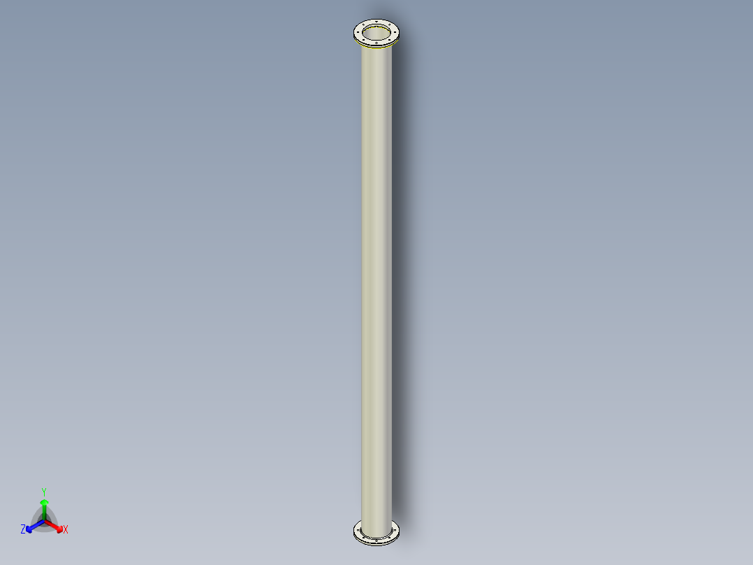 直管管道3D模型