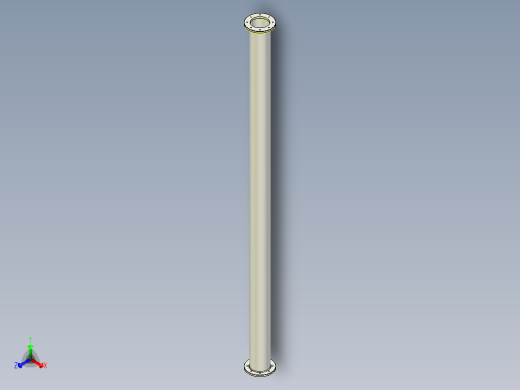 直管管道3D模型