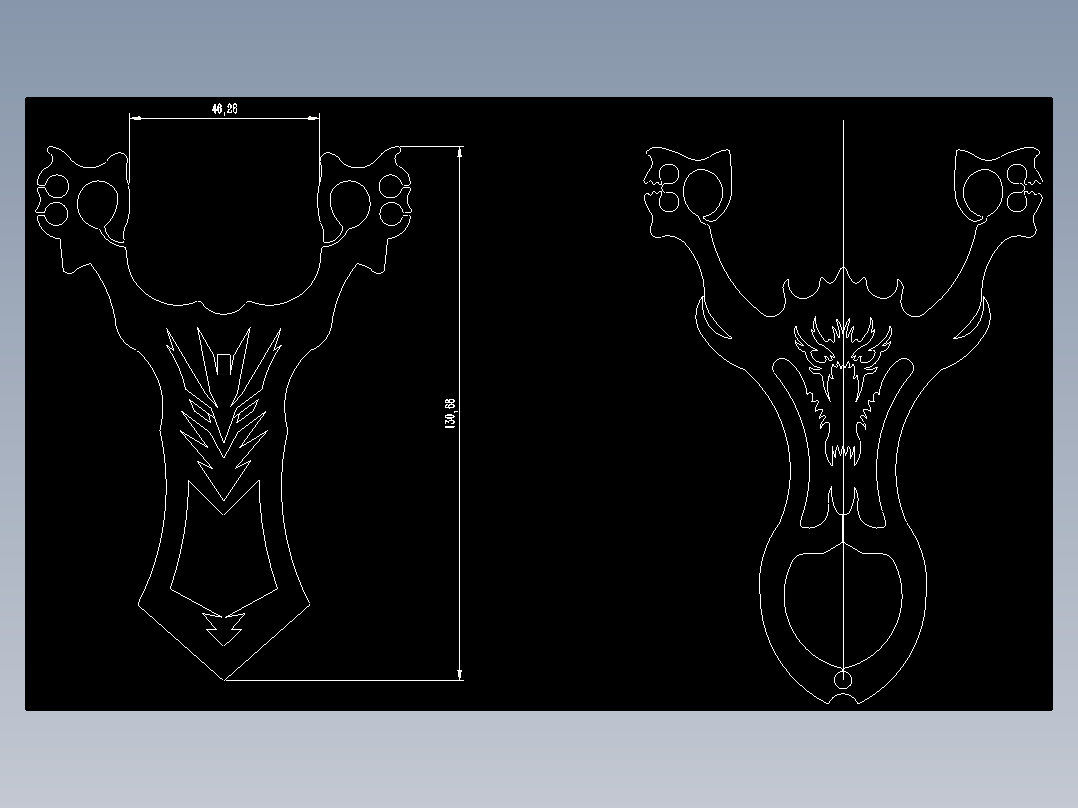 弹弓-变形狼+金刚狼