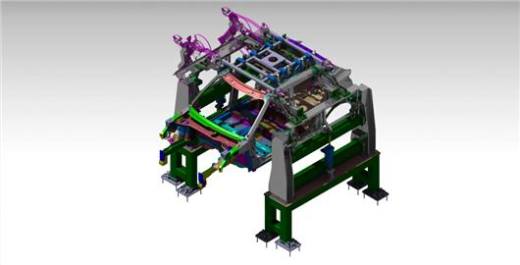 两厢轿车白车身总成焊装