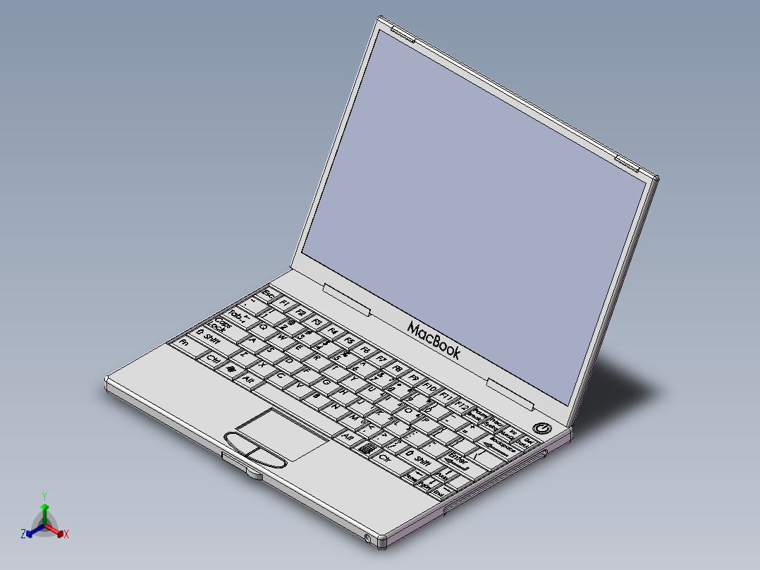 14 iphone苹果笔记本电脑 IP wenxu1020正等轴测图