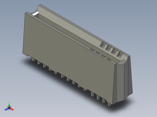 侧边卡连接器-459110018_stp