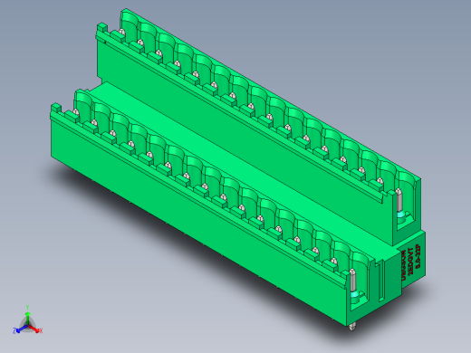 DEGSON 2EDG 系列 5.0mm 可插拔接线端子组-2EDGVT-5.0-32P-14-00AH