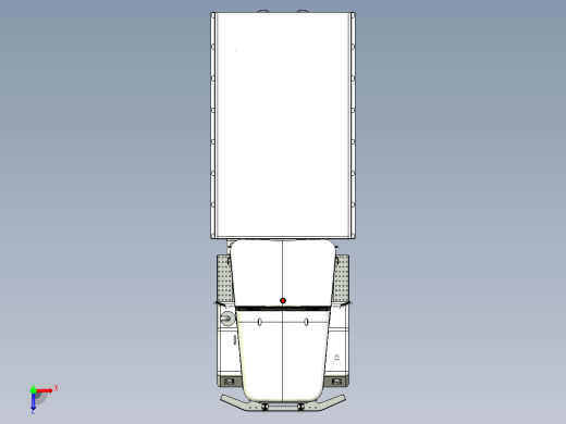29-M35A2+卡车 3d模型图纸俯视缩略图