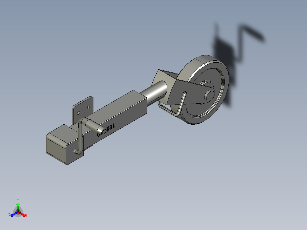 驾驶正等轴测图