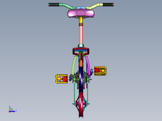 折叠超轻便携铝合金自行车左视缩略图
