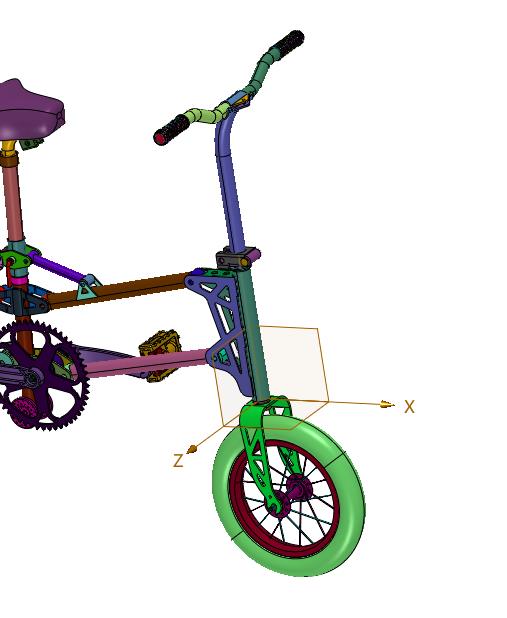 折叠超轻便携铝合金自行车