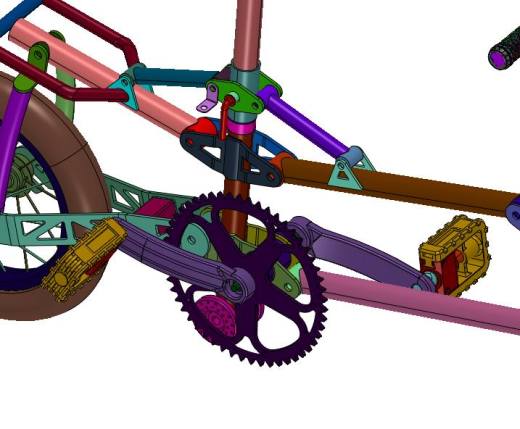折叠超轻便携铝合金自行车缩略图