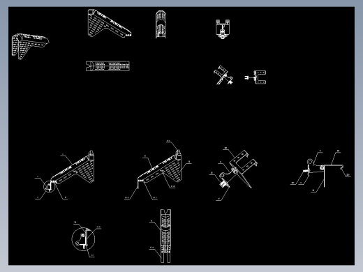 电杆防鸟巢结构