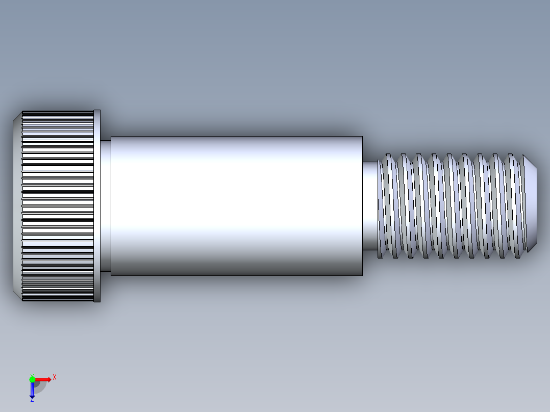 公制SH螺栓选择（DME）-SB DME PM12 x30.STEP俯视图