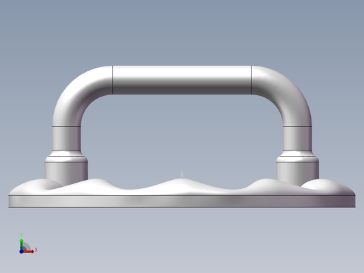 SW格式3D图(模型练习题)-056前视缩略图
