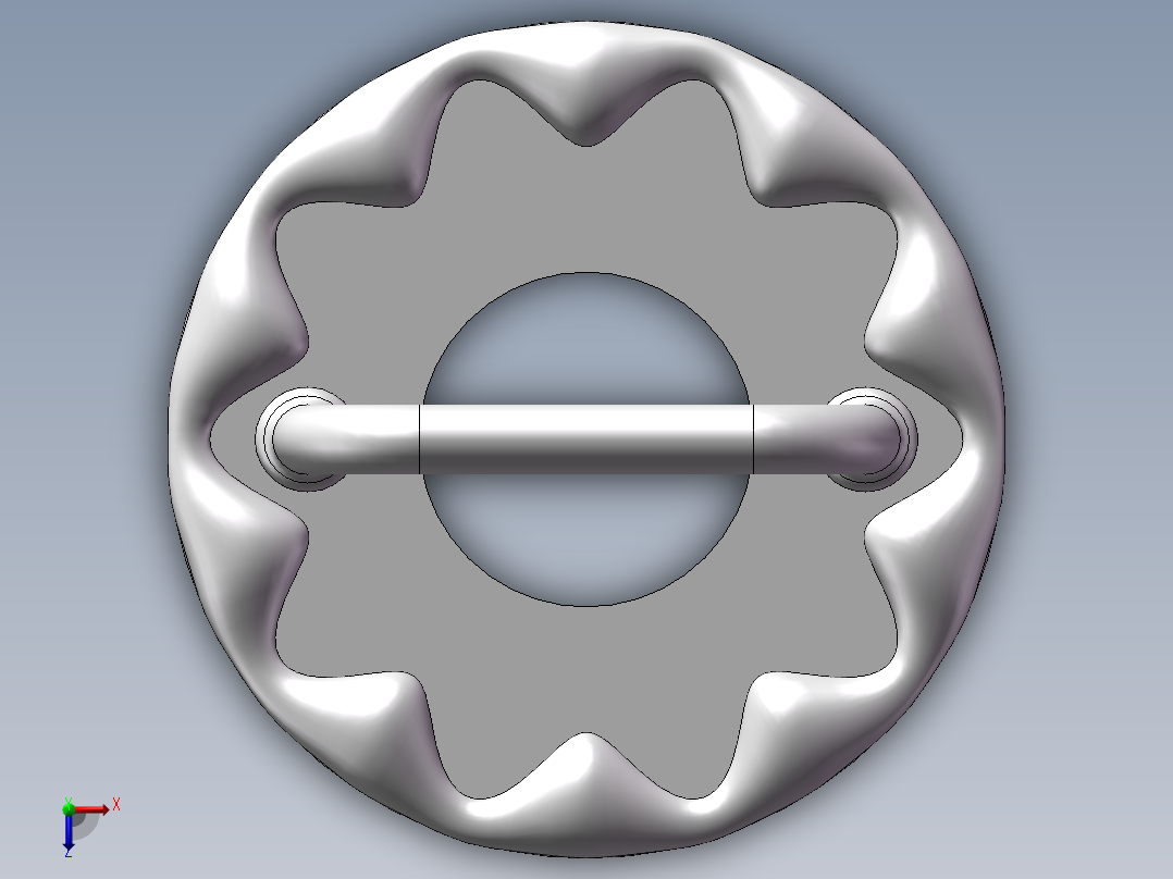 SW格式3D图(模型练习题)-056俯视图