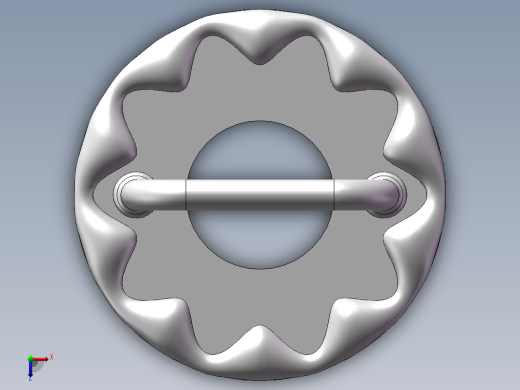 SW格式3D图(模型练习题)-056俯视缩略图