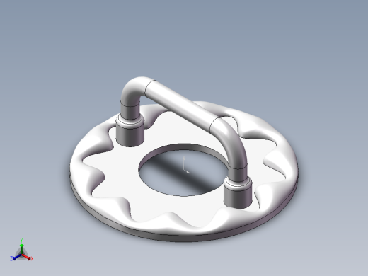 SW格式3D图(模型练习题)-056正等轴测缩略图