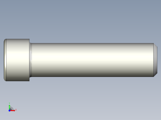 螺钉-Hexalobular_socket_screw-M4-15-15-3-5-3.7-R0.3.stp前视缩略图