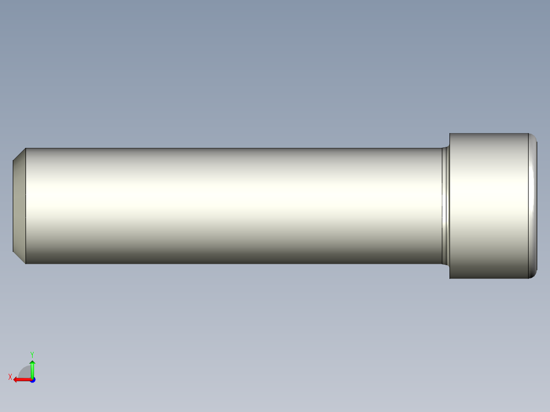螺钉-Hexalobular_socket_screw-M4-15-15-3-5-3.7-R0.3.stp后视图