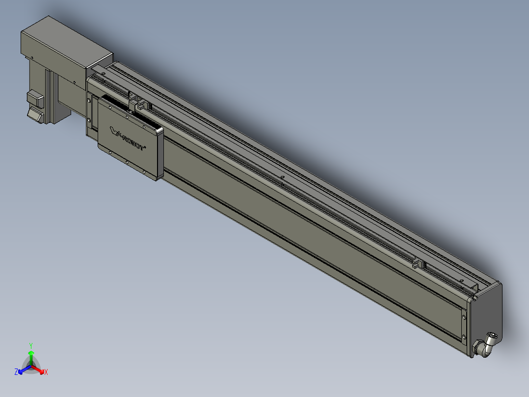 威洛博VBC12-S650-BR-P40正等轴测图