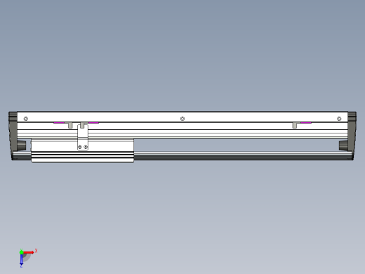 威洛博VL系列3d模型模组VL17E2Y-S350俯视缩略图
