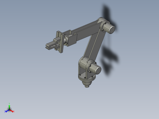 JX726-移动机械手的结构设计及分析【三维+仿真】
