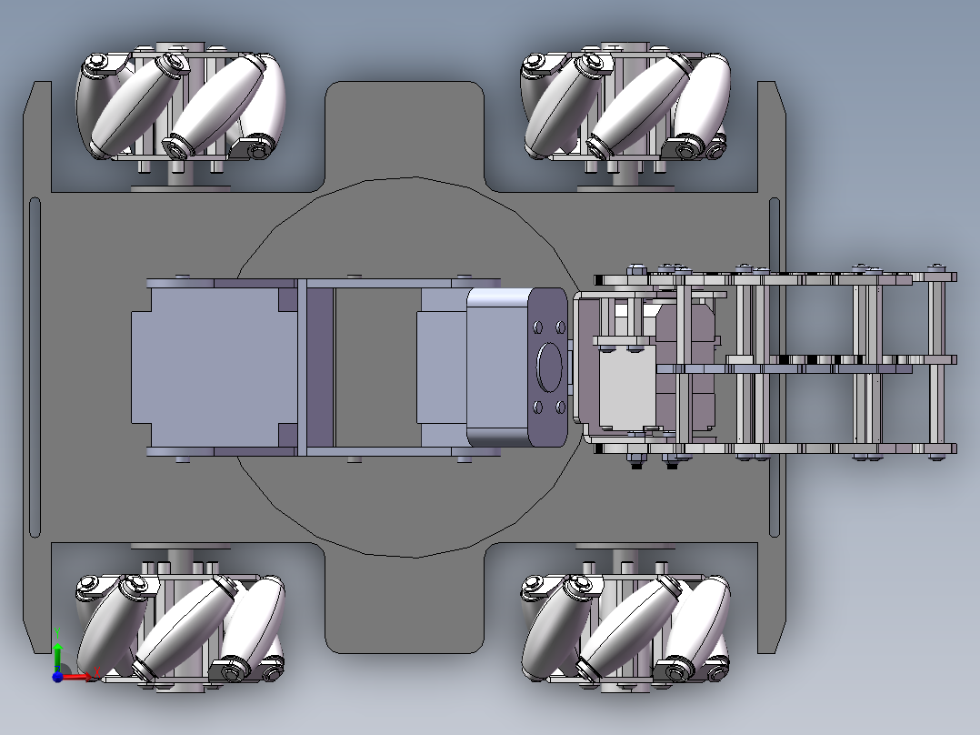 450机械车前视图