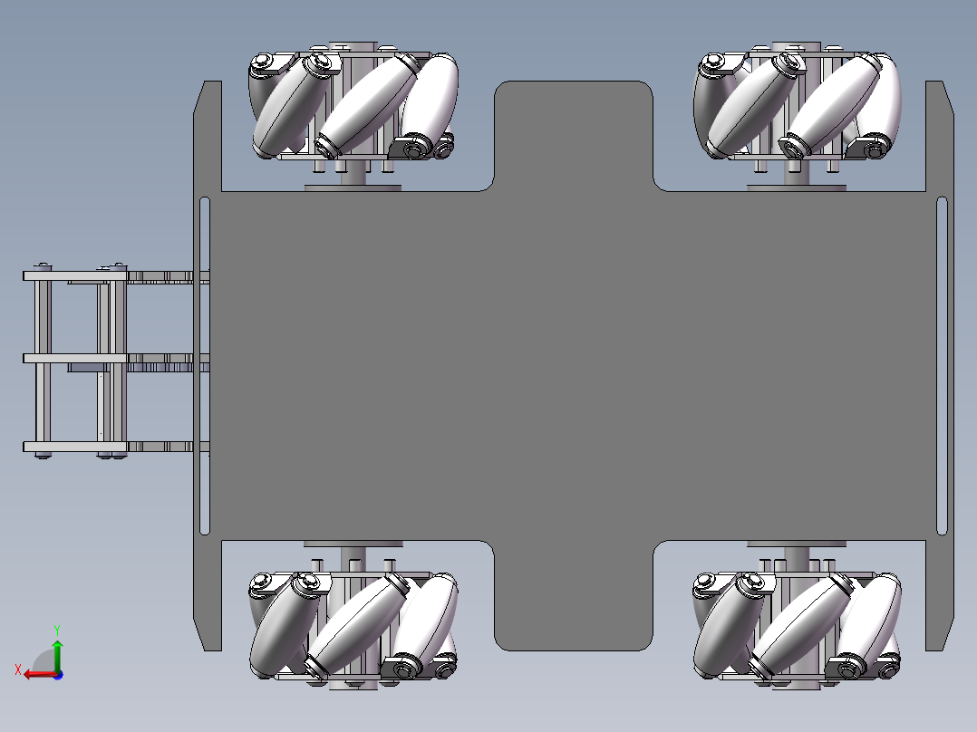 450机械车后视图