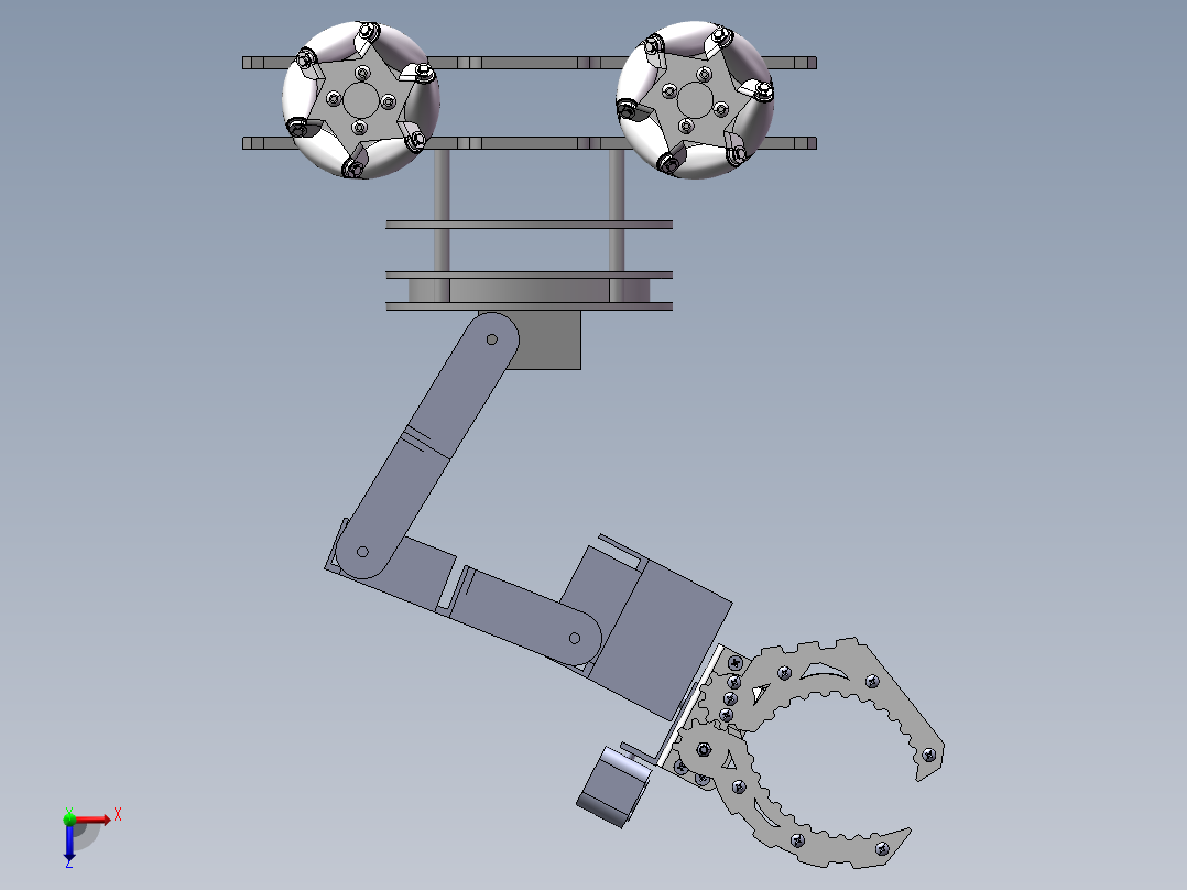 450机械车俯视图