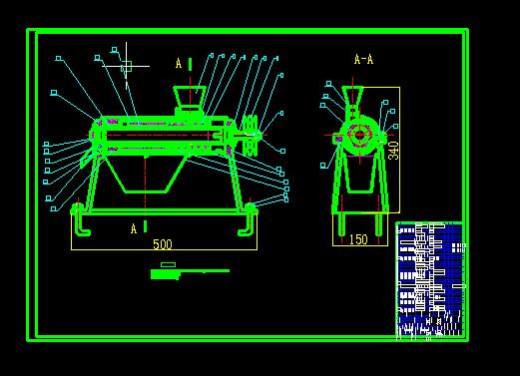 卧式砂辊碾米机的设计-没有说明书缩略图