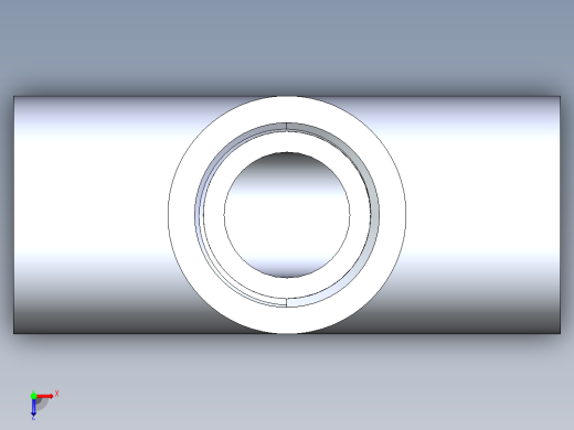 聚氯乙烯配件03-Sch80_Tee_SxSxFPT_802-007_0.75in俯视缩略图