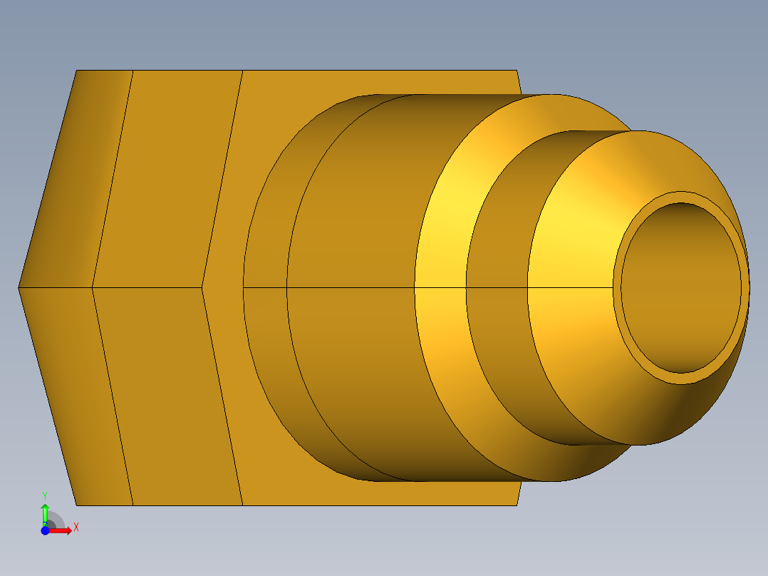 扩口式工业通用硬管接头45Deg Elbow 159F-5-2前视图