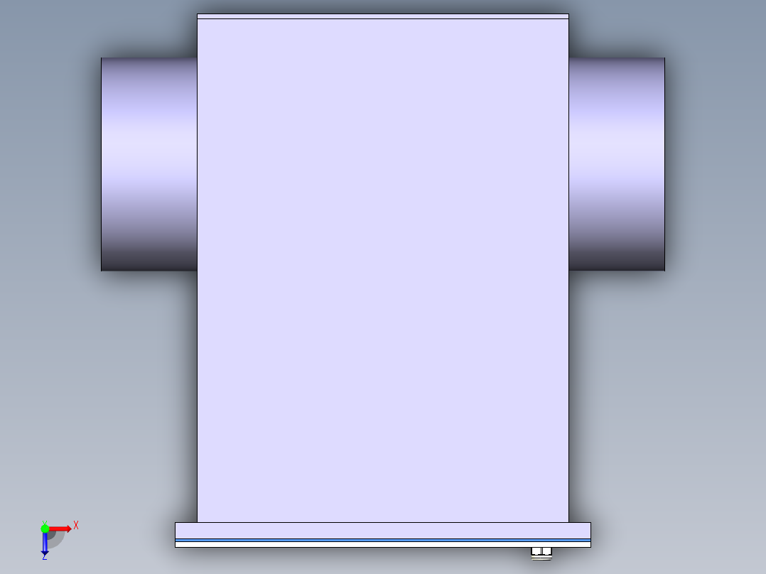 [PVC X PVC_EPDM] 驱动阀箱Actuated Valve Box俯视图