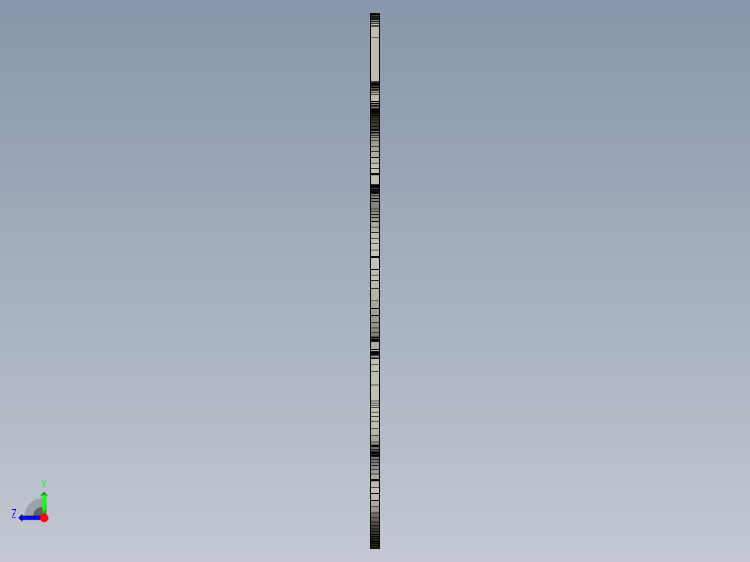 立体拼图模型马图纸右视图