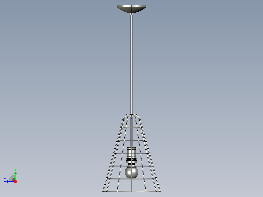 复古吊灯6右视图
