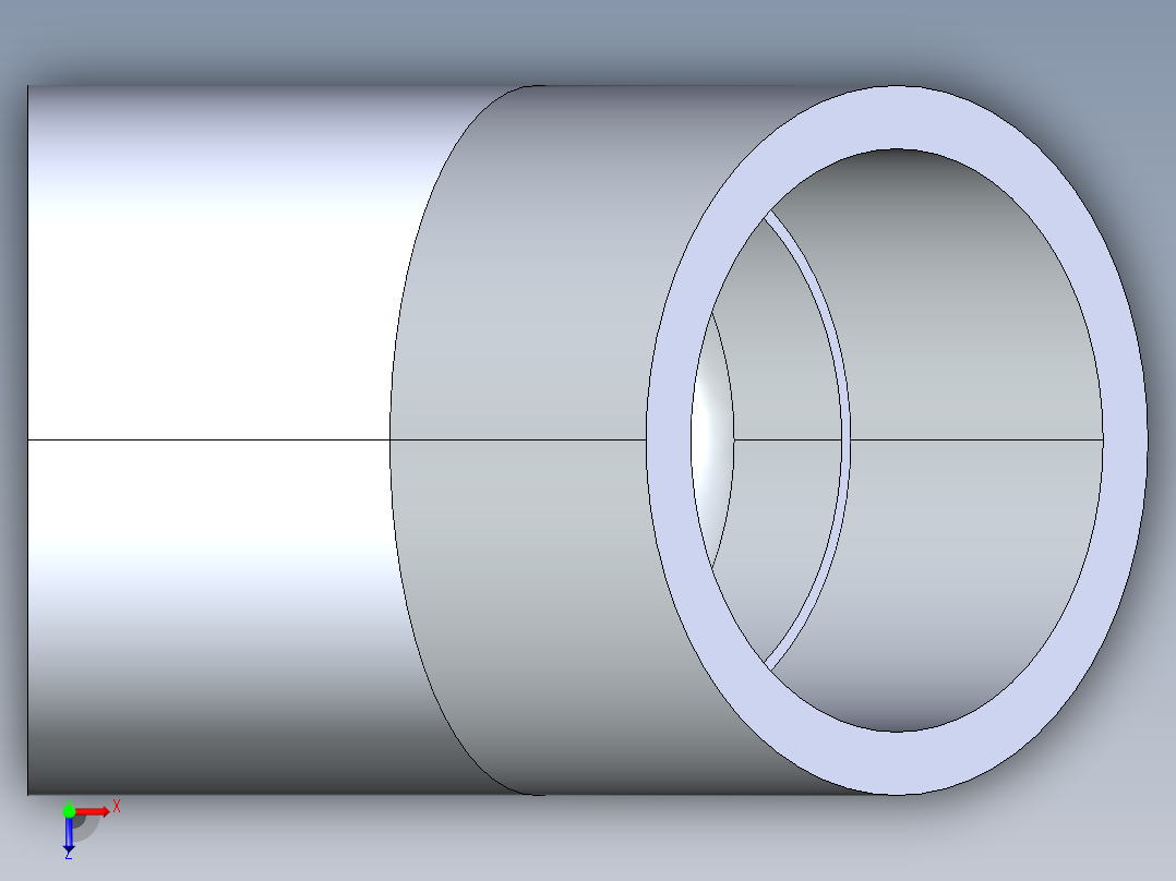 CPVC管件08-Sch80_45Elbow_SxS_9817-025 _2.5in俯视图