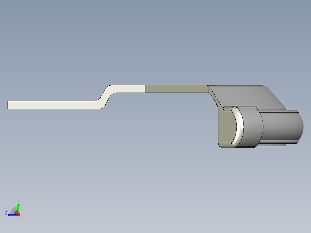 赛格威定制电动摩托右视图