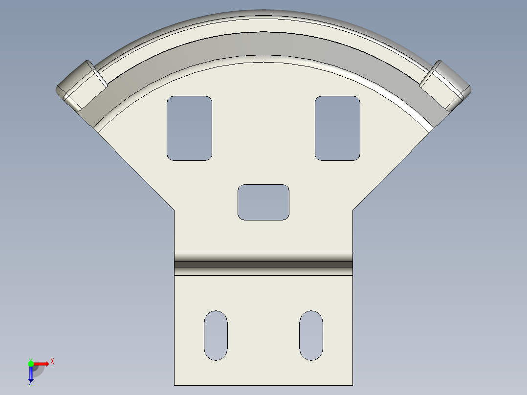 赛格威定制电动摩托俯视图