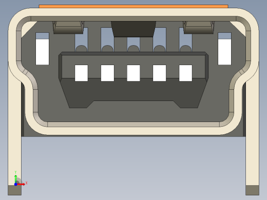 迷你USB前视缩略图