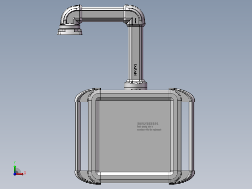 向下顶座+转角+箱体连接器+控制箱前视缩略图
