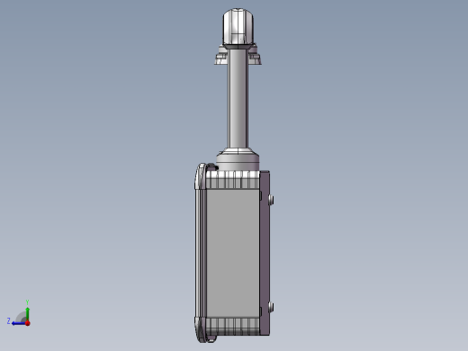 向下顶座+转角+箱体连接器+控制箱右视缩略图
