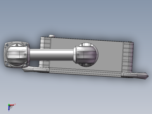 向下顶座+转角+箱体连接器+控制箱俯视缩略图