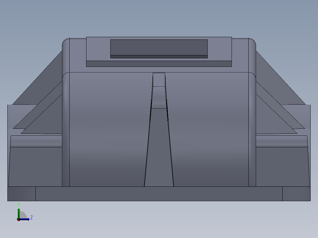 通用减速器机壳体侧面铣削加工工艺装备设计左视图