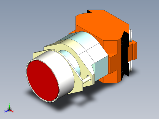 德力西电气LAY8-11BN 红正等轴测缩略图