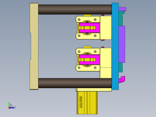 NB3236-WWAN-笔记本CNC工装夹具三维模型CNC1粗铣内腔-20200915左视缩略图