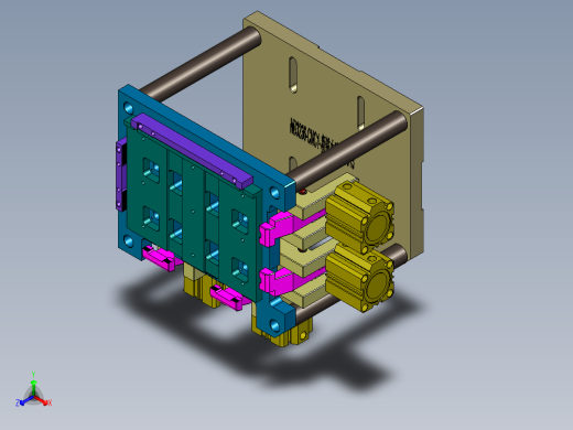 NB3236-WWAN-笔记本CNC工装夹具三维模型CNC1粗铣内腔-20200915正等轴测缩略图