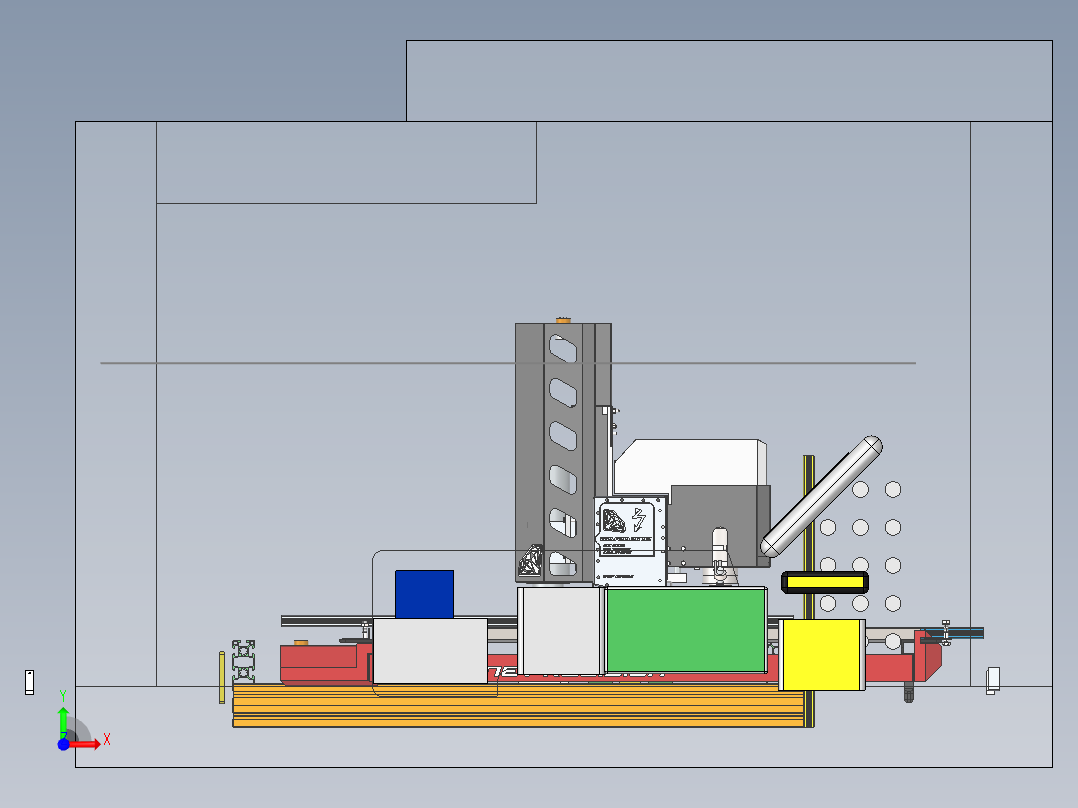 铣床、3040铣床前视图